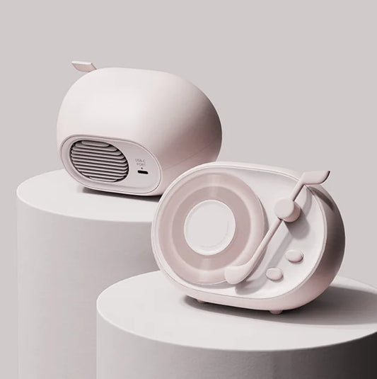 Mini Vinyl Bedside Bluetooth Speaker