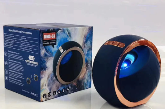 Wireless Bluetooth Speaker with Colorful Lights